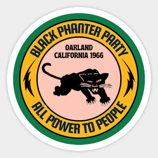 Oakland California 1966 Sticker